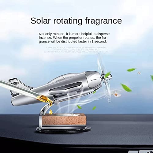 Solar Aircraft Perfume Air Freshener for Car