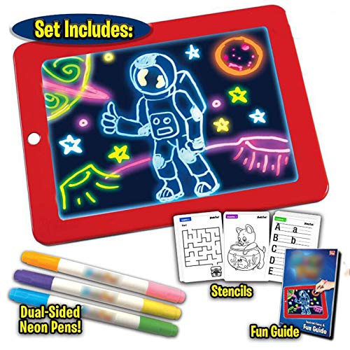MagicPro™ Magic Sketch Drawing Pad | Light Up LED Glow Board | Draw, Sketch, Create, Doodle, Art, Write, Learning Tablet - Urban indies
