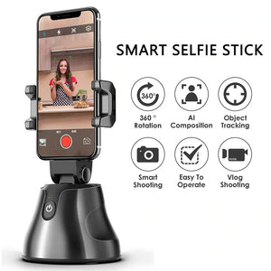 ApaiGenie™ Smart 360° Selfie Shooting Gimbal Face Object Tracking Robot Cameraman - Urban indies