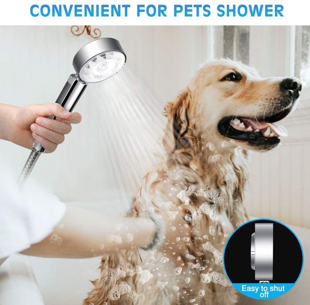 Double-sided Water Pressurized Shower Head