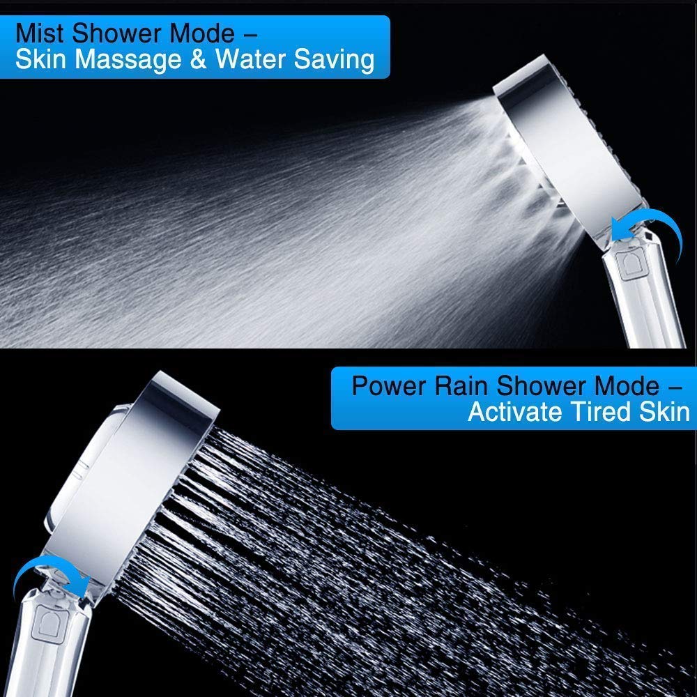 Double-sided Water Pressurized Shower Head