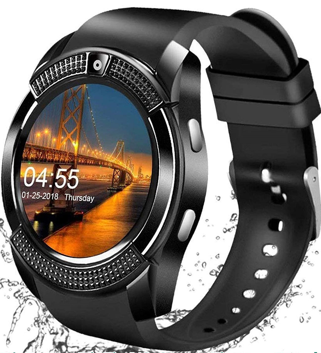 Smart Watches with Bluetooth/ SIM Card Slot/ Camera Pedometer/ Touch Screen Music Player - Urban indies