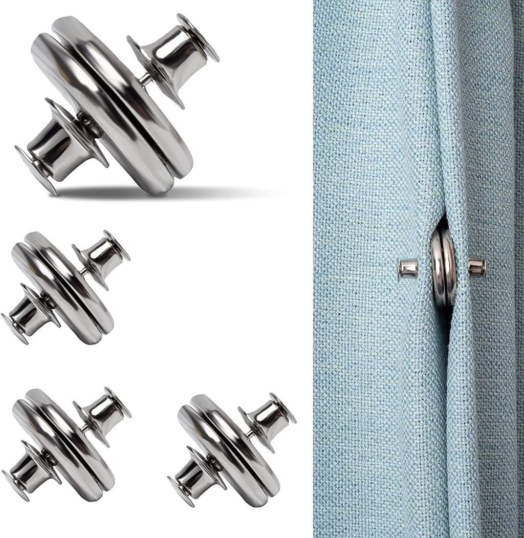 4 pairs Magnetic Curtain Clip
