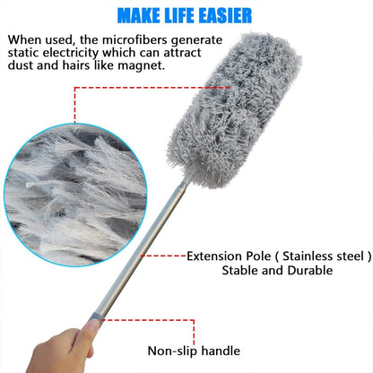 5 in 1 Extendable microfiber Duster