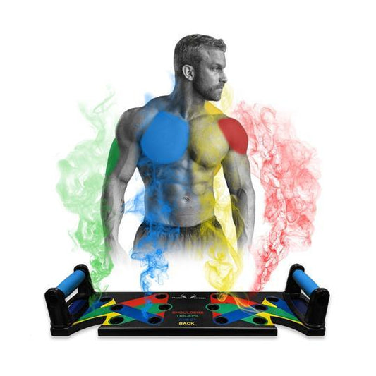 PowerTech™ 9 in 1 Color-Coded Push Up Board - Urban indies