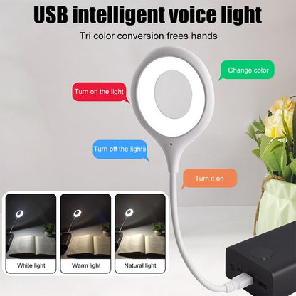 Voice-Activated USB LED Light