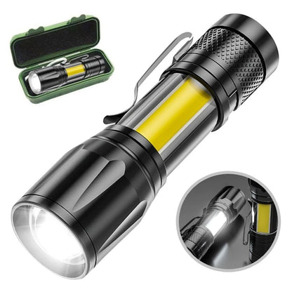 Rechargeable Metal Torchlight (One-Year Warranty)